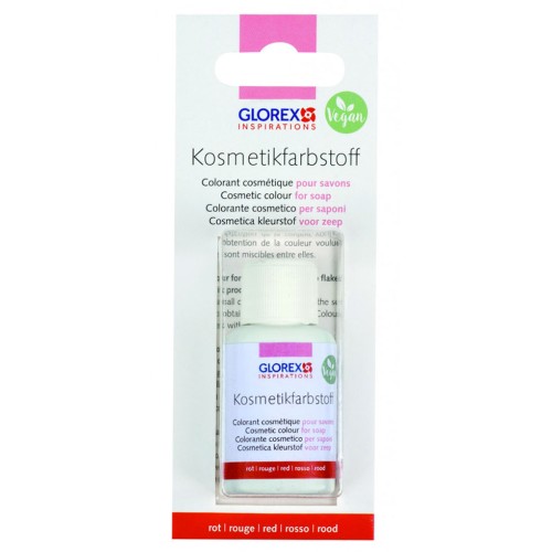 Sapone liquido colorante rosso x20ml