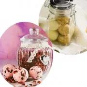 Perles de jojoba esfolianti per la creazione diy di bath bomb/saponi x5g