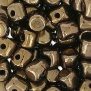 MiMinos® par Puca® 2.5x3 mm Dark Gold Bronze x5g