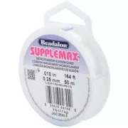 Filo nylon invisible - illusion cord Supplemax 0.25 mm Trasparente x50 m