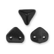 Perle in vetro Super-Khéops® par Puca® 6 mm Jet Mat x10g|raw }}