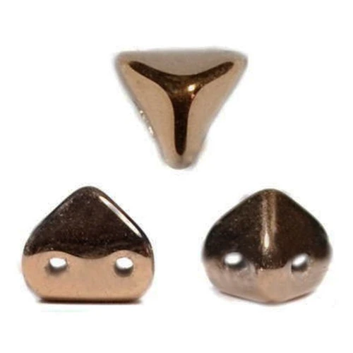 Perle in vetro Super-Khéops® par Puca® 6 mm Dark Bronze x10g