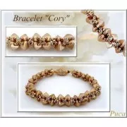 Perle in vetro Super-Khéops® par Puca® 6 mm Dark Bronze x10g