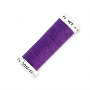 Filo da ricamo per broderie Lunéville Seta Viola (447) x100m