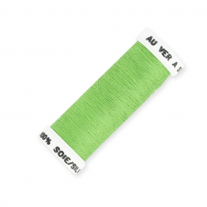Filo da ricamo per broderie Lunéville Seta Verde (659) x100m