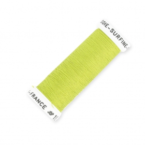 Filo da ricamo per broderie Lunéville Seta Oliva (199) x100m