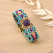 Fil à broder pour broderie de Lunéville métallisé au sextant tressé 4 Doré  (002) x10m