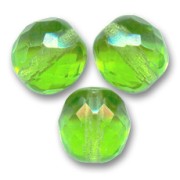 Sfaccettature 12 mm - Peridoto giallo x5
