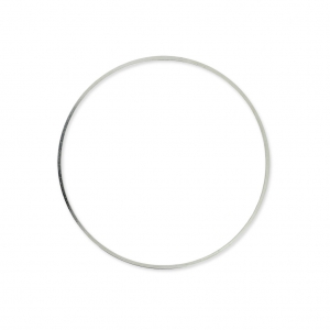 Anello di montaggio e tessitura rotondo 40 mm rodiato