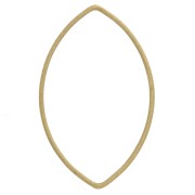 Base di montaggio e tessitura navette 21x13 mm in ottone grezzo|raw }}