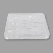 Mini stampo silicone per realizzare cabochons