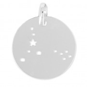 Pendente costellazione dei pesci - 18 mm Argento 925 x1|raw }}