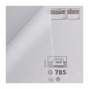 Vlieseline tela sottile termoadesiva e bi-stretch G785 Bianco x10cm