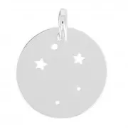 Pendente costellazione della bilancia - 18 mm Argento 925 x1