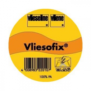 Vlieseline Vliesofix termoadesivo double face 90cm Bianco x 10cm