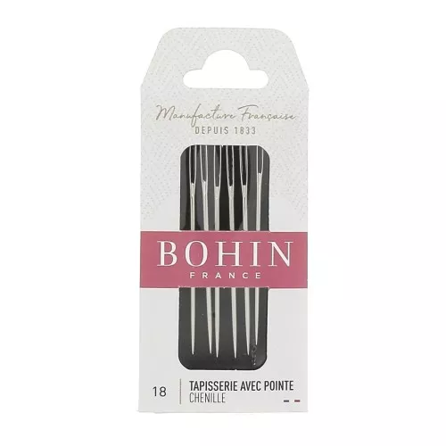 Aghi con punta Chenille Bohin n°18 x6