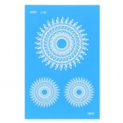 Silk Screen Moiko 74x105 mm - Mandalas 2.06|raw }}