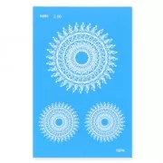 Silk Screen Moiko 74x105 mm - Mandalas 2.06