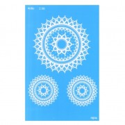 Silk Screen Moiko 74x105 mm -Mandalas 2.08|raw }}
