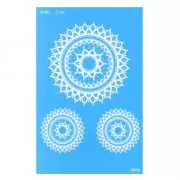 Silk Screen Moiko 74x105 mm -Mandalas 2.08