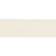 Nastro twill di cotone motivo chevron 12 mm Crema x1m|raw }}