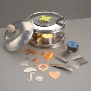 Set di cottura per polveri sovrasmaltate