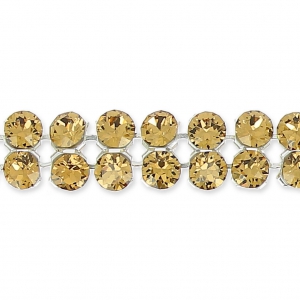 PureCrystal Crystal Mesh 40001 2 fili mm.5.3 Light Colorado Topaz x5cm