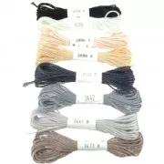 Filo da ricamo Seta d'Alger Rosa cipria (3996) x5m