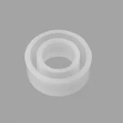 Stampo silicone per realizzare anelli in resina anello largo liscio t.50