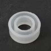 Stampo silicone per realizzare anelli in resina anello largo liscio t.50