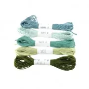 Filo da ricamo Seta d'Alger Tiglio (3832) x5m