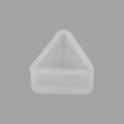 2 stampi in silicone per realizzare cabochons triangolari retro piatto per orecchini