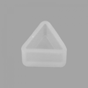 2 stampi in silicone per realizzare cabochons triangolari retro piatto per orecchini