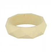 Bracciale losanga in legno grezzo Medio da personalizzare e decorare x1