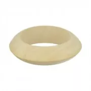 Bracciale ricurvo in legno grezzo Medio da personalizzare e decorare x1