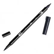 Pennarello Tombow Dual Brush - Pennarello pennello doppia punta BlacABT-N15