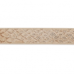 Nastro sintetico fantasia 5 mm effetto rettile Sand Metallic x1,2m