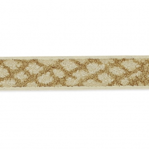 Nastro sintetico fantasia 5 mm effetto rettile naturale x1,2m