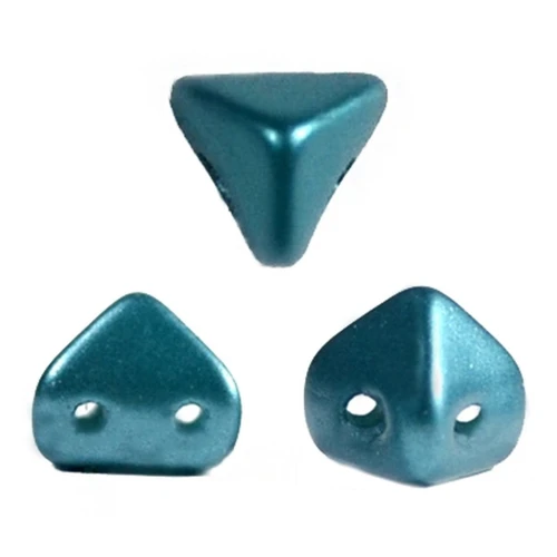 Perle in vetro Super-Khéops® di Puca® 6 mm Pastel Emerald x10g