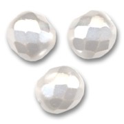 Sfaccettate mm 8 White Pearl x20|raw }}