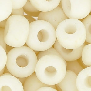 Rocaille Miyuki 6/0 2021 -Opaque Cream Mat x8g