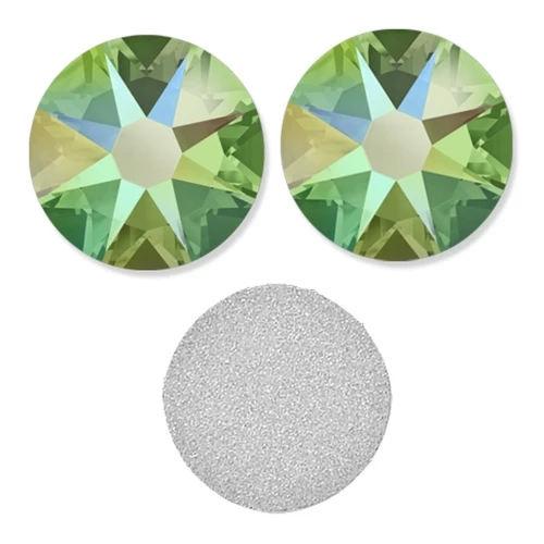 Strass da incollare PureCrystal mm. 4 Peridot Shimmer x36