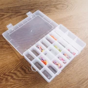 Organizer per perline  18x14 cm 24 compartimenti