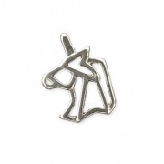 Intercalaire origami en métal It's Magic Made by Me 16 mm Unicorno argentato|raw }}