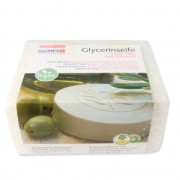 Sapone alla glicerina ecologico opaco Olio d'oliva x500g|raw }}