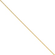 Chaîne fine pour Miyuki Delica 11/0 maille paloma 0.6 mm doré x50 cm