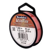 Filo nylon trecciato WildFire mm. 0.15 Rosso x m. 45.8