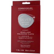 Panno per pulire gioielli in argento Connoisseurs Ultrasoft 279x355 mm