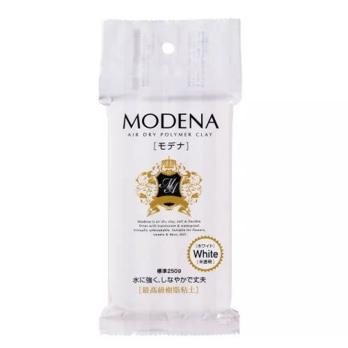 Pasta Padico autoindurente semi-opaca Modena Bianco x250g