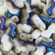 Zorro Bead 5x6 mm Opaque White Azuro x50|raw }}